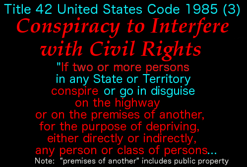 Conspiracy to Interfere w Civil Rights 1