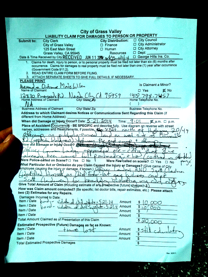 Liability Claim 5-21-14 front