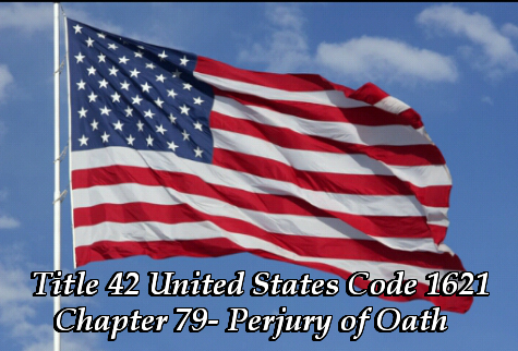 Perjury of Oath flag