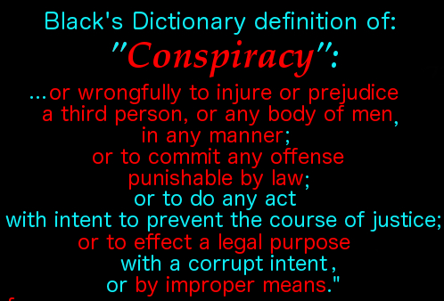 definition of conspiracy 3