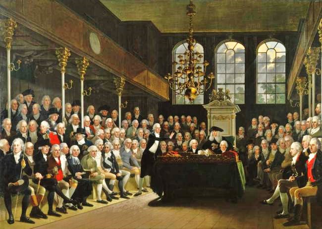 1 Karl Anton Hickel, William Pitt addressing the House of Commons, 1793