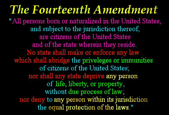 The 14th Amendment